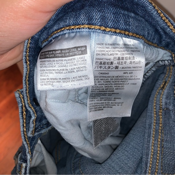 Men’s Levi’s Straight Leg 505 Jeans Size W34 L32 - Picture 6 of 8